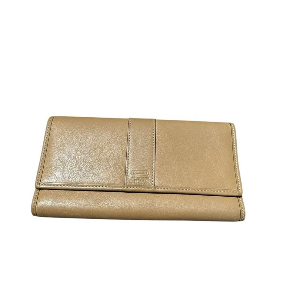 Coach Leatherwear Est 1941 Vintage Tan Leather Wallet